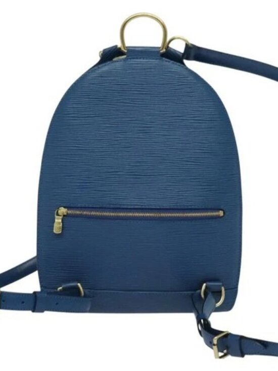 LOUIS VUITTON Epi Mabillon Backpack Blue main image 14